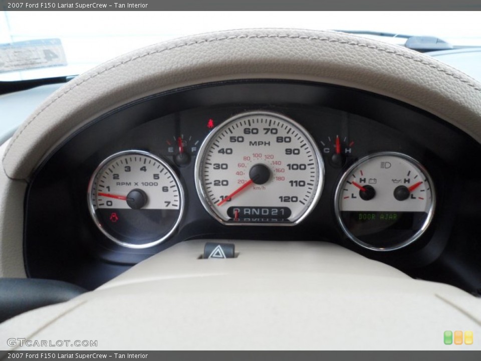 Tan Interior Gauges for the 2007 Ford F150 Lariat SuperCrew #68119778