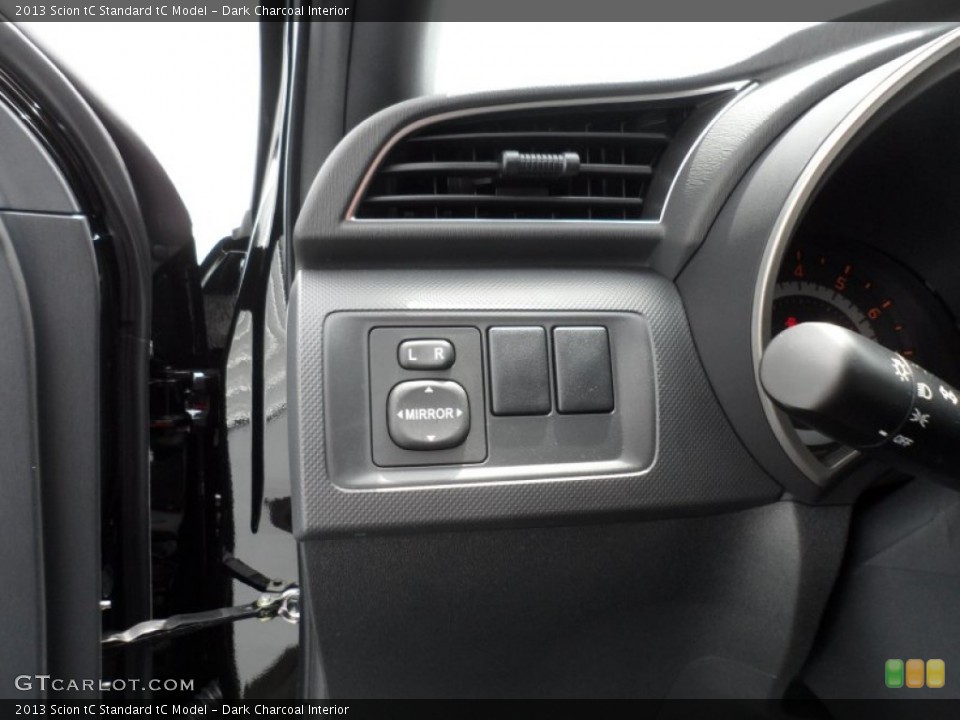 Dark Charcoal Interior Controls for the 2013 Scion tC  #68121824