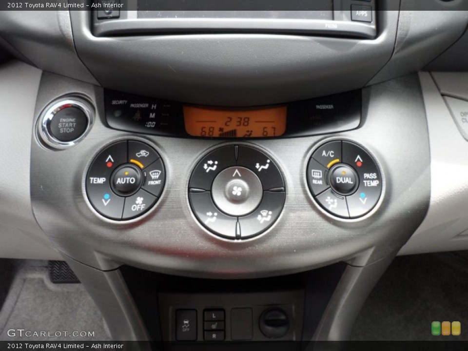 Ash Interior Controls for the 2012 Toyota RAV4 Limited #68122318