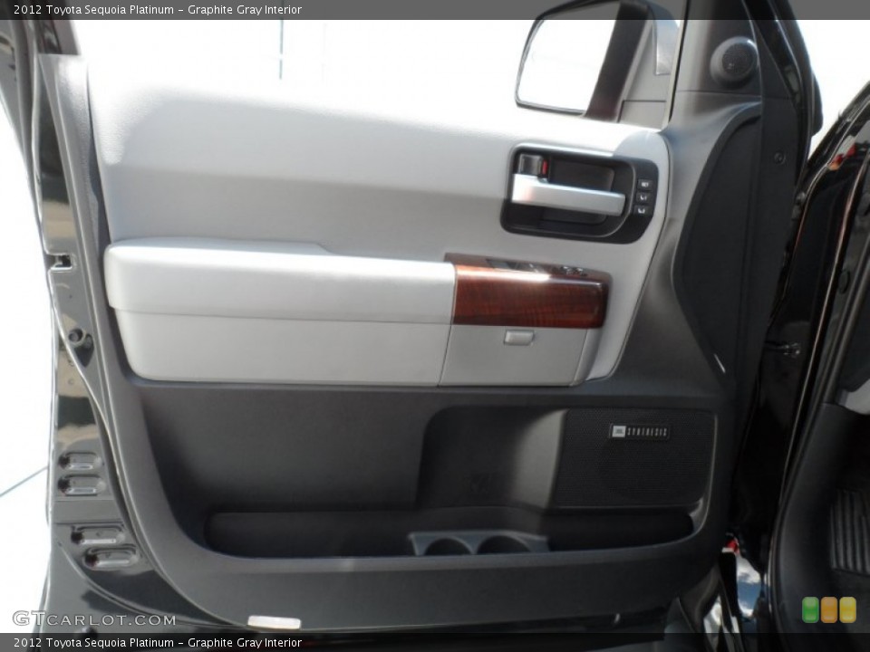 Graphite Gray Interior Door Panel for the 2012 Toyota Sequoia Platinum #68124746
