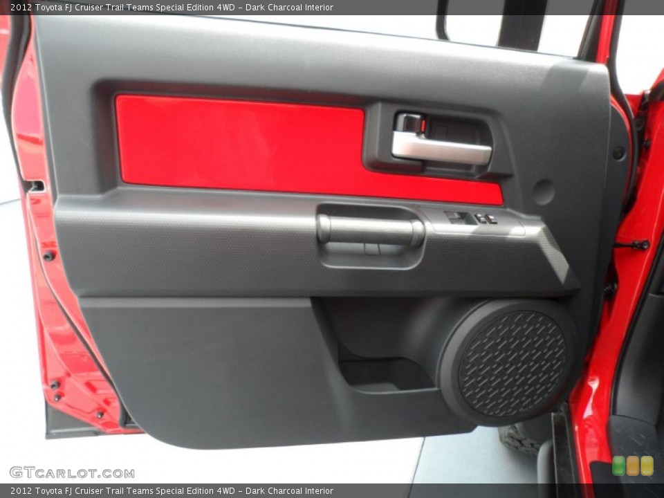 Dark Charcoal Interior Door Panel for the 2012 Toyota FJ Cruiser Trail Teams Special Edition 4WD #68126306
