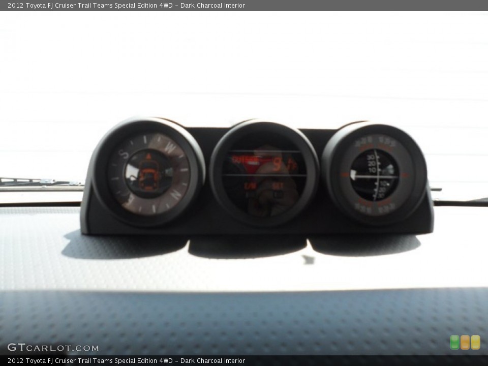 Dark Charcoal Interior Gauges for the 2012 Toyota FJ Cruiser Trail Teams Special Edition 4WD #68126360