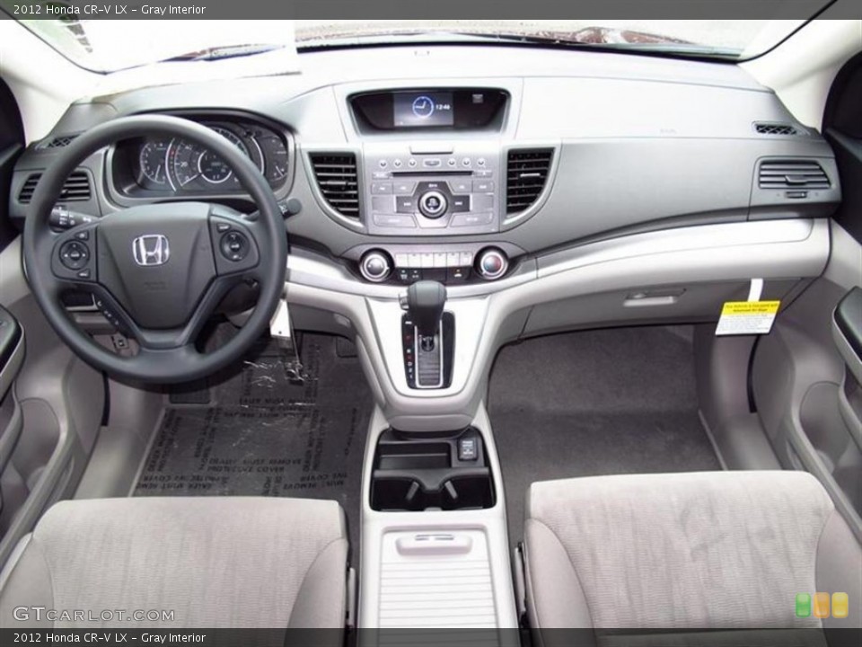 Gray Interior Dashboard for the 2012 Honda CR-V LX #68126948