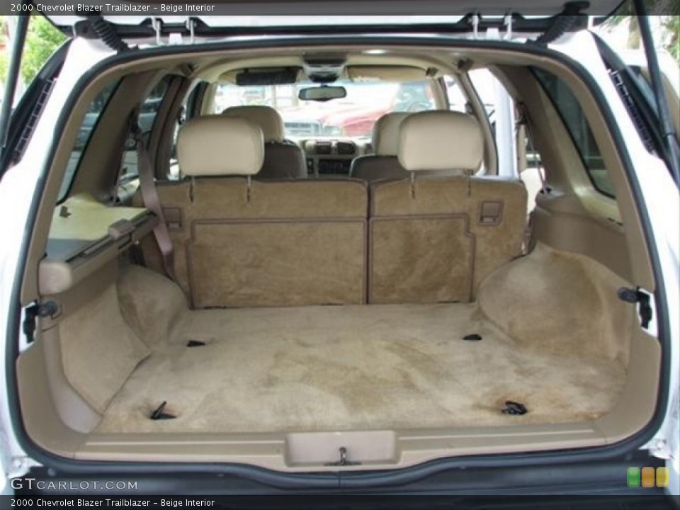 Beige Interior Trunk for the 2000 Chevrolet Blazer Trailblazer #68127962