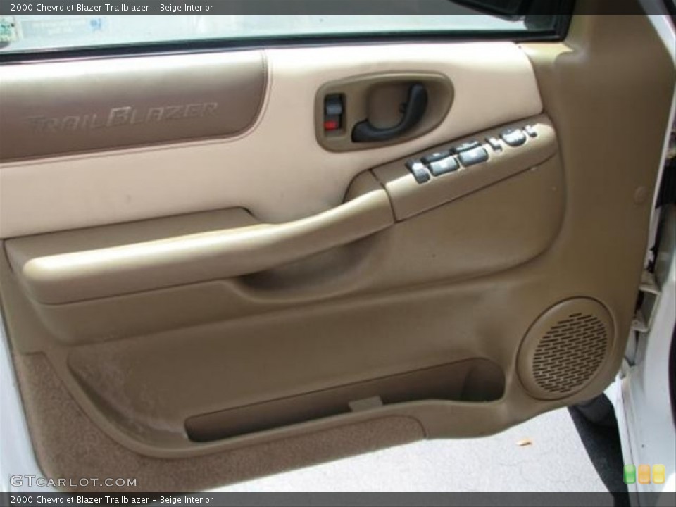 Beige Interior Door Panel for the 2000 Chevrolet Blazer Trailblazer #68127968