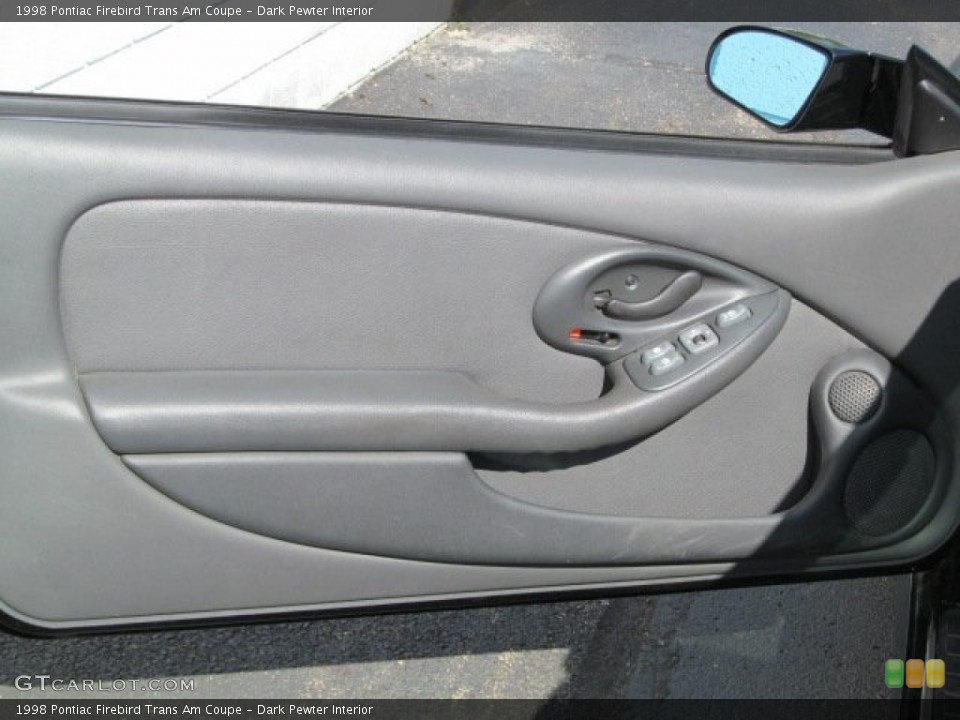 Dark Pewter Interior Door Panel for the 1998 Pontiac Firebird Trans Am Coupe #68131646