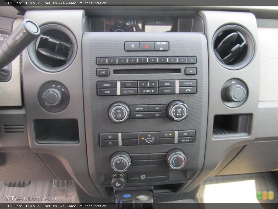 Medium Stone Interior Controls for the 2010 Ford F150 STX SuperCab 4x4 #68132126
