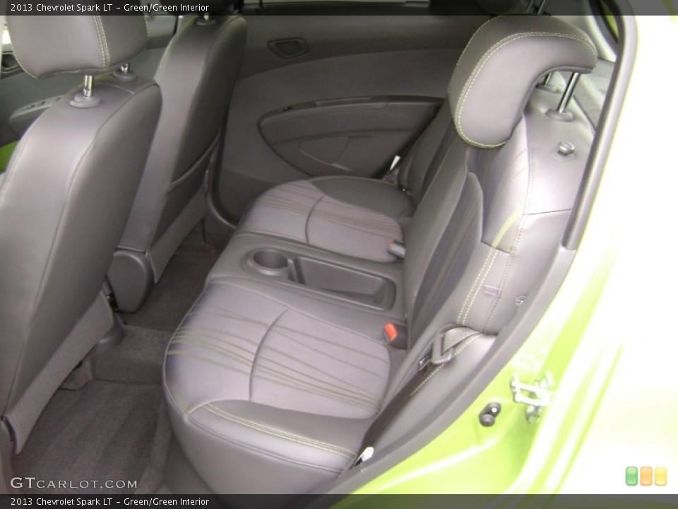 Green/Green Interior Rear Seat for the 2013 Chevrolet Spark LT #68132363