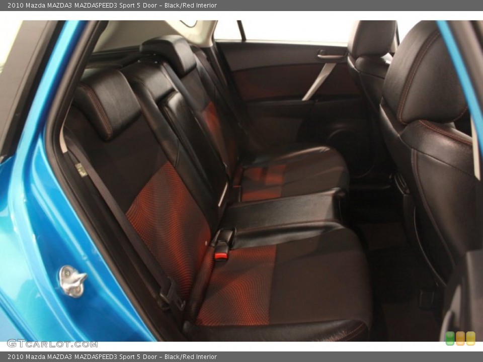Black/Red Interior Photo for the 2010 Mazda MAZDA3 MAZDASPEED3 Sport 5 Door #68133611