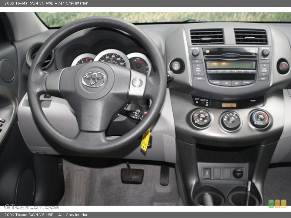 Ash Gray Interior Dashboard for the 2009 Toyota RAV4 V6 4WD #68138303