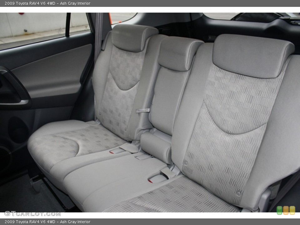 Ash Gray Interior Rear Seat for the 2009 Toyota RAV4 V6 4WD #68138347
