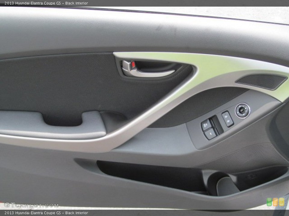 Black Interior Door Panel for the 2013 Hyundai Elantra Coupe GS #68142449