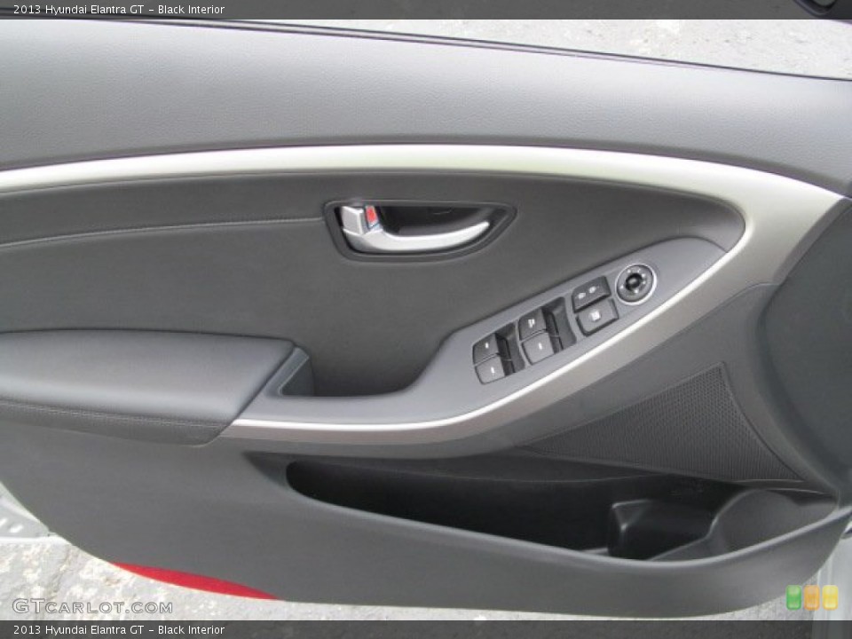 Black Interior Door Panel for the 2013 Hyundai Elantra GT #68142818