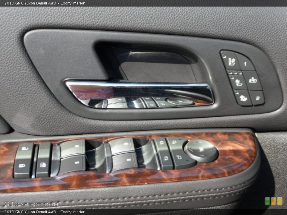 Ebony Interior Controls for the 2013 GMC Yukon Denali AWD #68146175