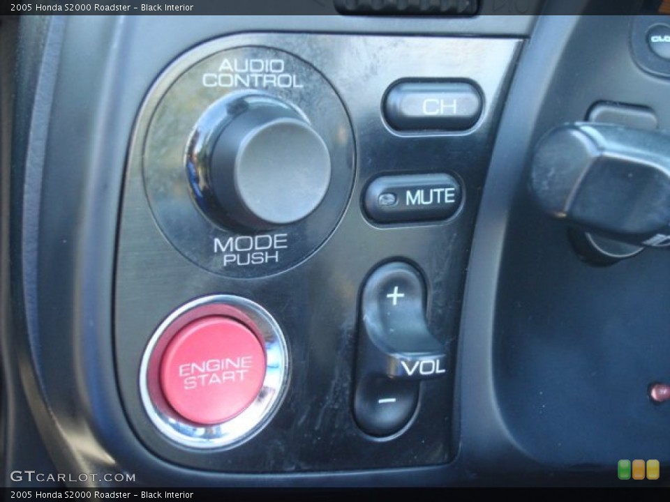 Black Interior Controls for the 2005 Honda S2000 Roadster #68147864