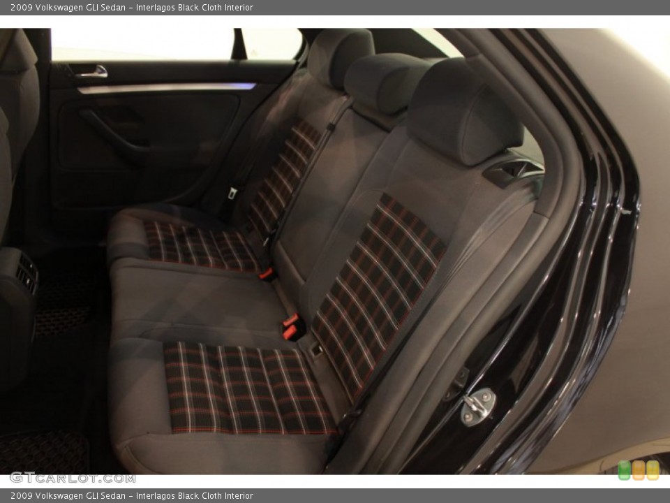 Interlagos Black Cloth Interior Photo for the 2009 Volkswagen GLI Sedan #68148968
