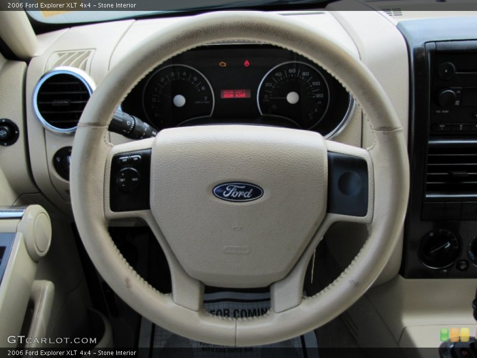 Stone Interior Steering Wheel for the 2006 Ford Explorer XLT 4x4 #68150217