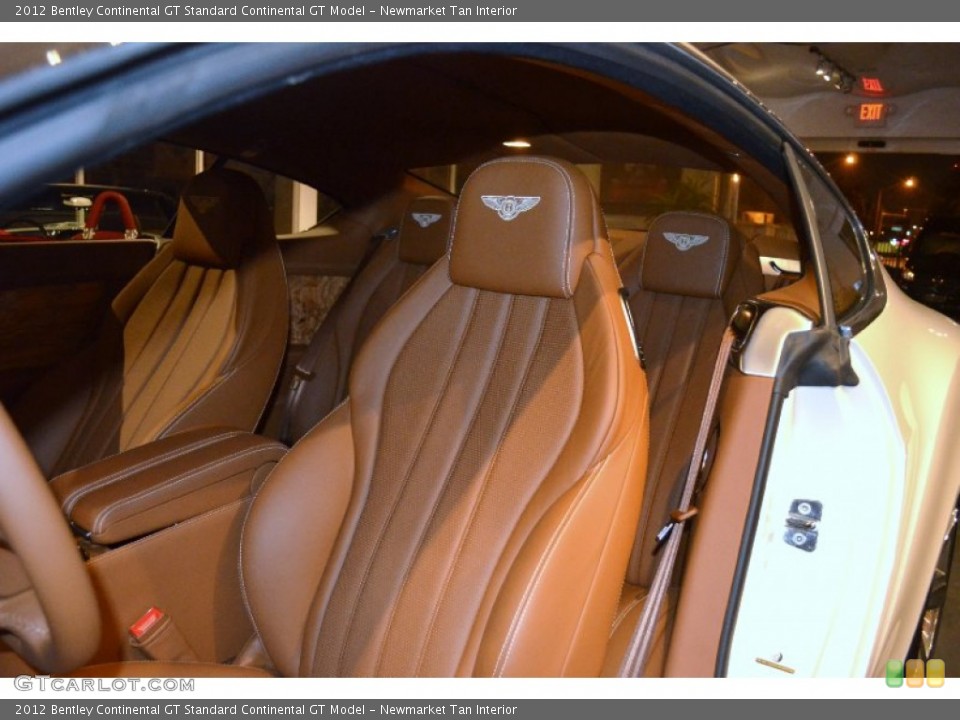 Newmarket Tan Interior Photo for the 2012 Bentley Continental GT  #68150712