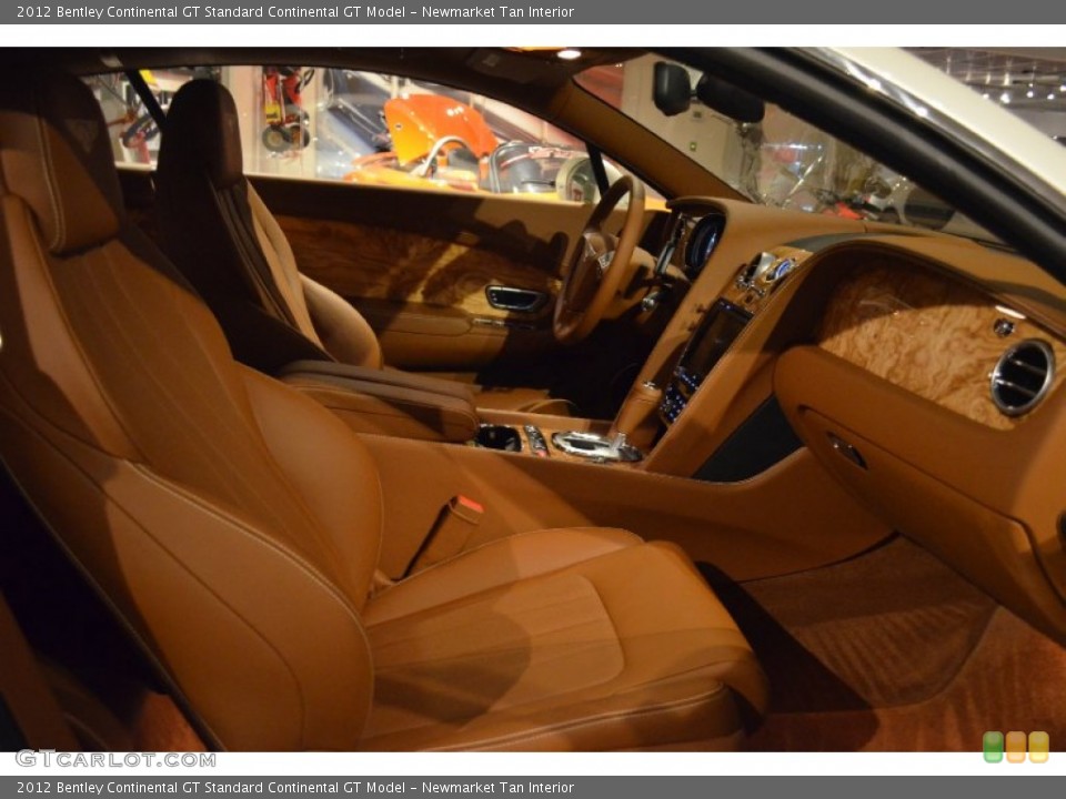 Newmarket Tan Interior Photo for the 2012 Bentley Continental GT  #68150721
