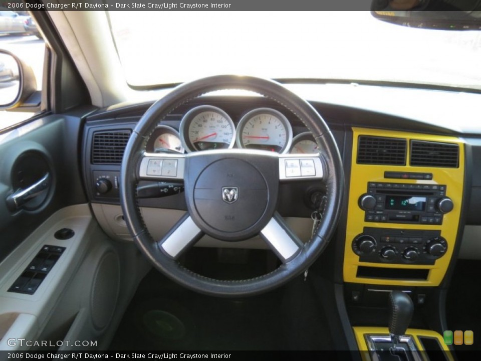 Dark Slate Gray/Light Graystone Interior Dashboard for the 2006 Dodge Charger R/T Daytona #68154202
