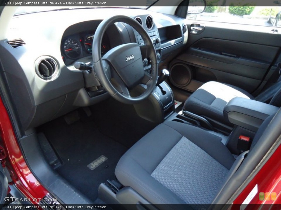 Dark Slate Gray 2010 Jeep Compass Interiors