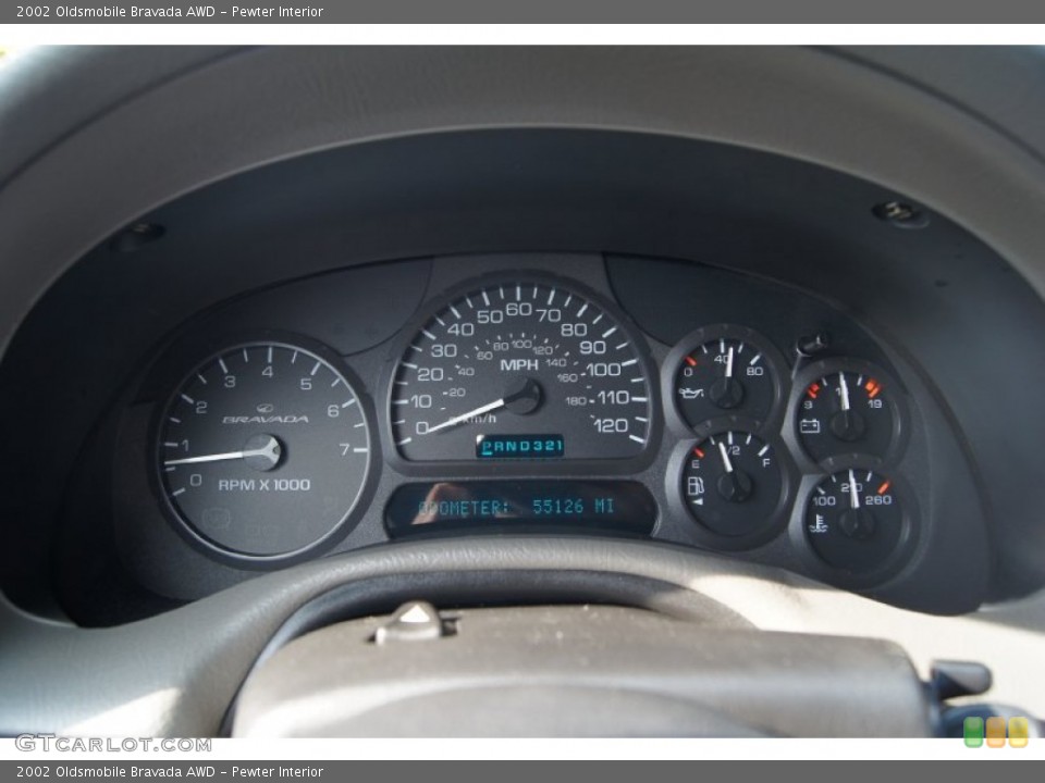 Pewter Interior Gauges for the 2002 Oldsmobile Bravada AWD #68154492