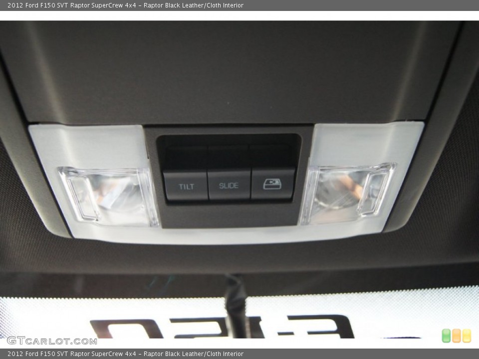 Raptor Black Leather/Cloth Interior Controls for the 2012 Ford F150 SVT Raptor SuperCrew 4x4 #68156409