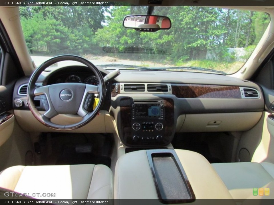 Cocoa/Light Cashmere Interior Dashboard for the 2011 GMC Yukon Denali AWD #68156763