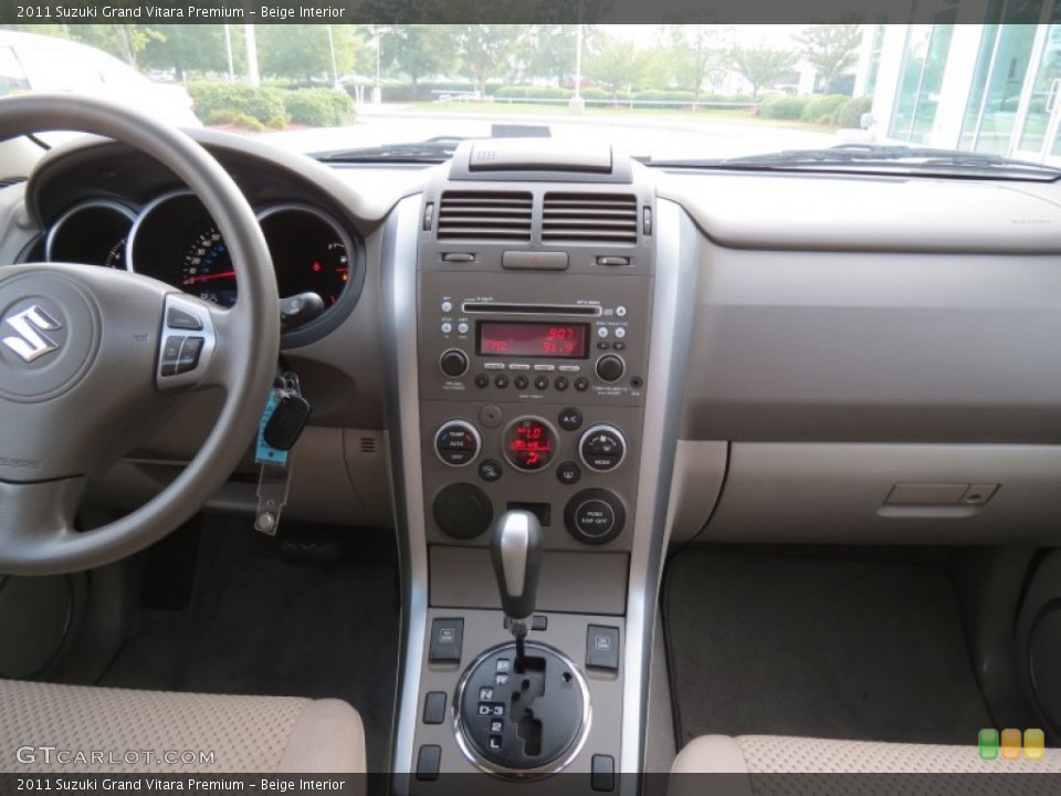 Beige Interior Dashboard for the 2011 Suzuki Grand Vitara Premium #68156874