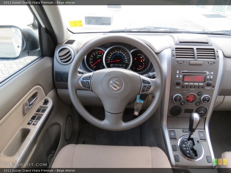 Beige Interior Dashboard for the 2011 Suzuki Grand Vitara Premium #68156895