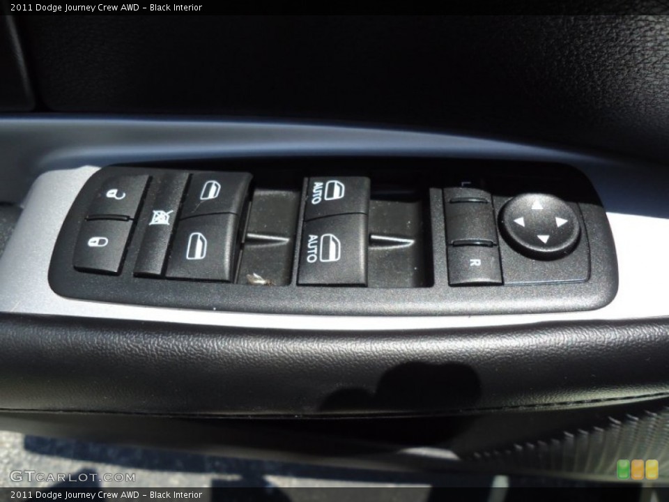 Black Interior Controls for the 2011 Dodge Journey Crew AWD #68157033