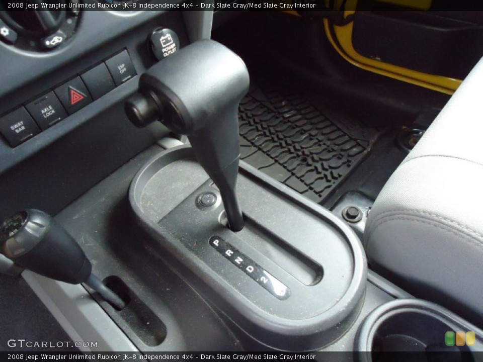 Dark Slate Gray/Med Slate Gray Interior Transmission for the 2008 Jeep Wrangler Unlimited Rubicon JK-8 Independence 4x4 #68157381