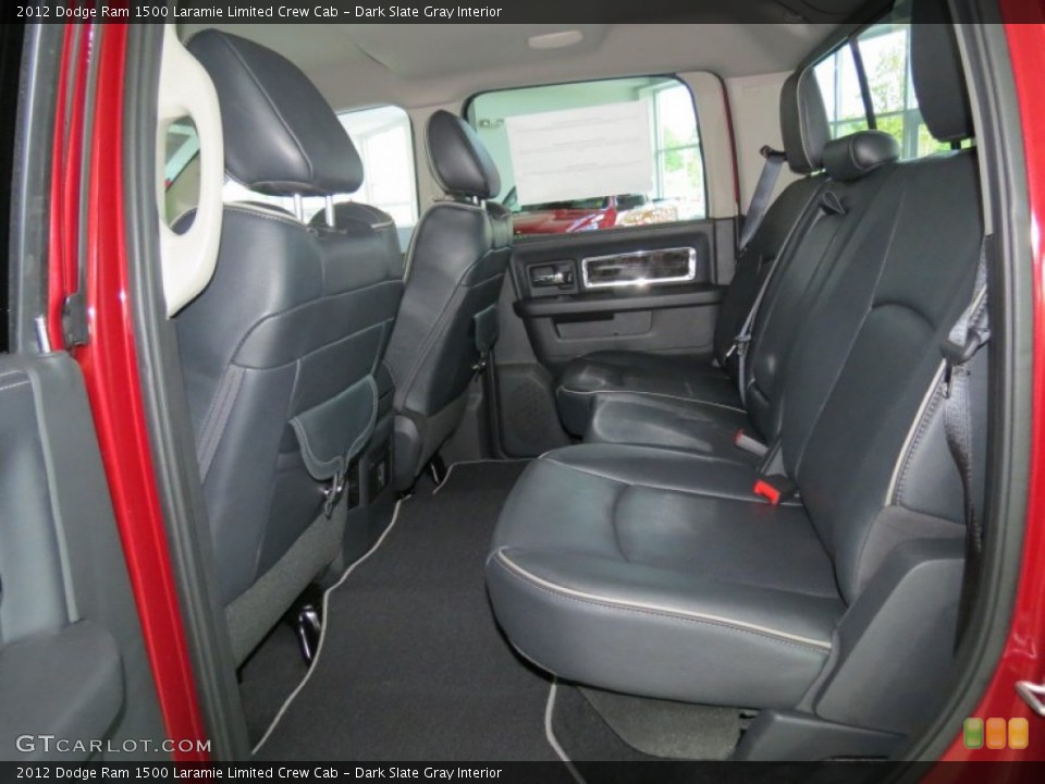 Dark Slate Gray Interior Photo for the 2012 Dodge Ram 1500 Laramie Limited Crew Cab #68157480