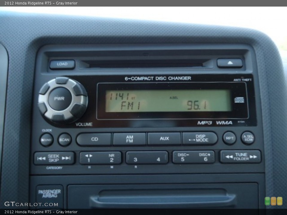 Gray Interior Audio System for the 2012 Honda Ridgeline RTS #68160165