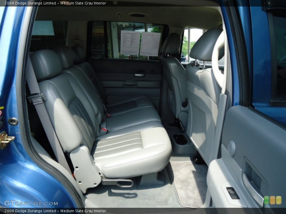 Medium Slate Gray Interior Rear Seat for the 2004 Dodge Durango Limited #68160456