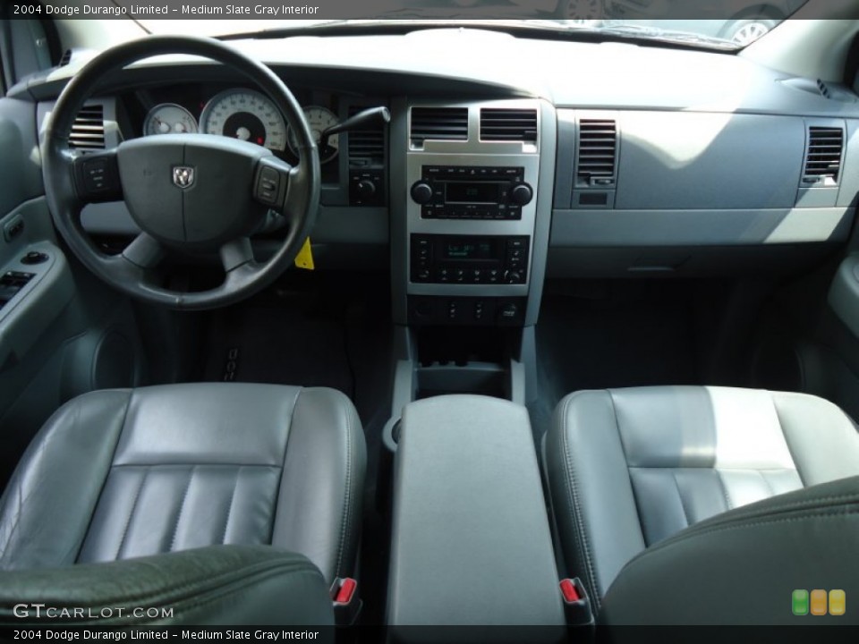 Medium Slate Gray Interior Dashboard for the 2004 Dodge Durango Limited #68160492