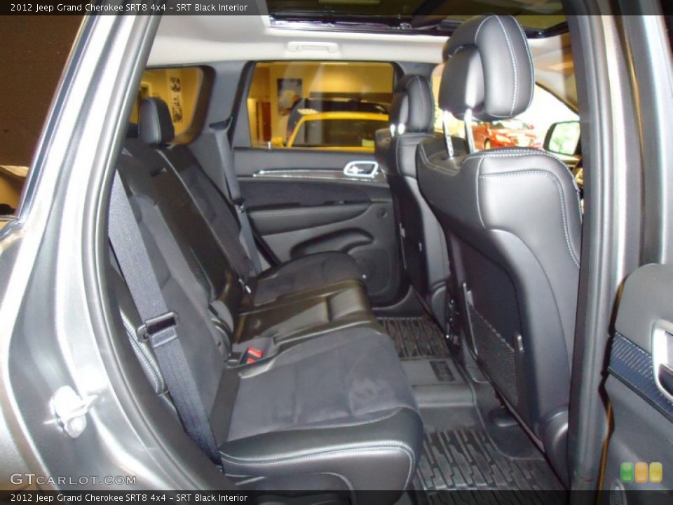 SRT Black Interior Rear Seat for the 2012 Jeep Grand Cherokee SRT8 4x4 #68161986