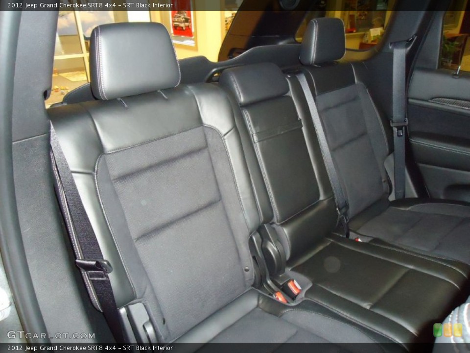 SRT Black Interior Rear Seat for the 2012 Jeep Grand Cherokee SRT8 4x4 #68161995