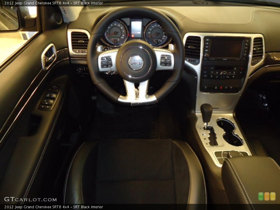 SRT Black Interior Dashboard for the 2012 Jeep Grand Cherokee SRT8 4x4 #68162028