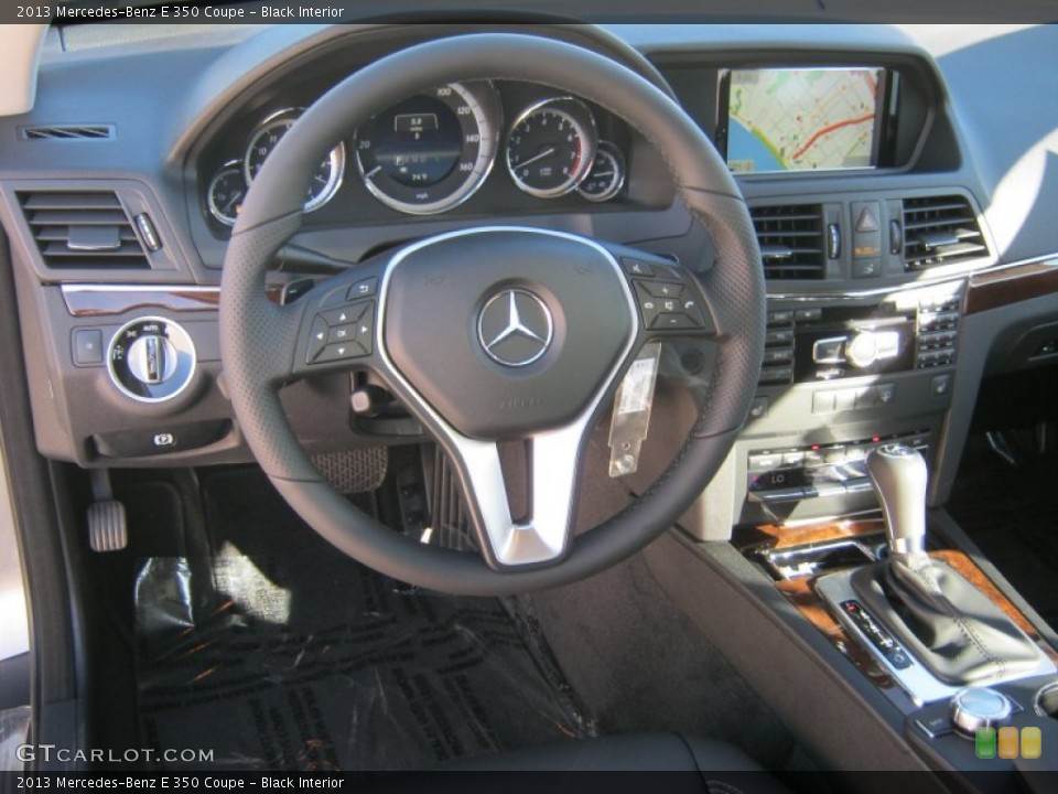Black Interior Dashboard for the 2013 Mercedes-Benz E 350 Coupe #68162691