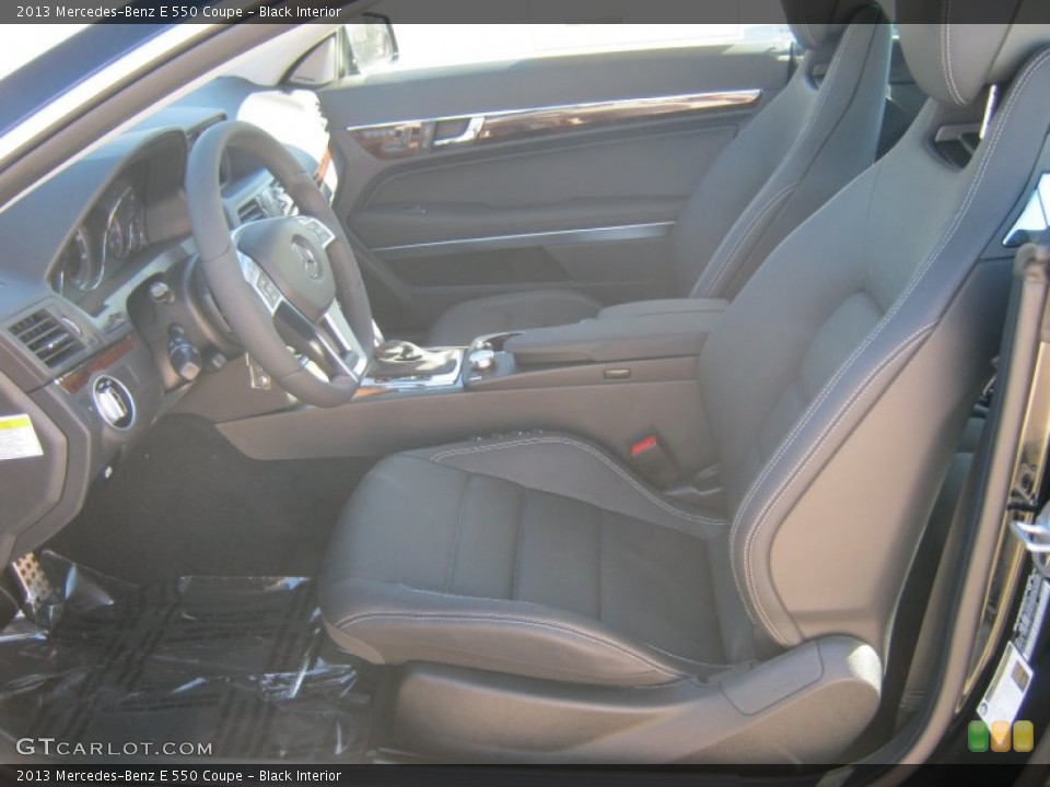 Black Interior Photo for the 2013 Mercedes-Benz E 550 Coupe #68162763