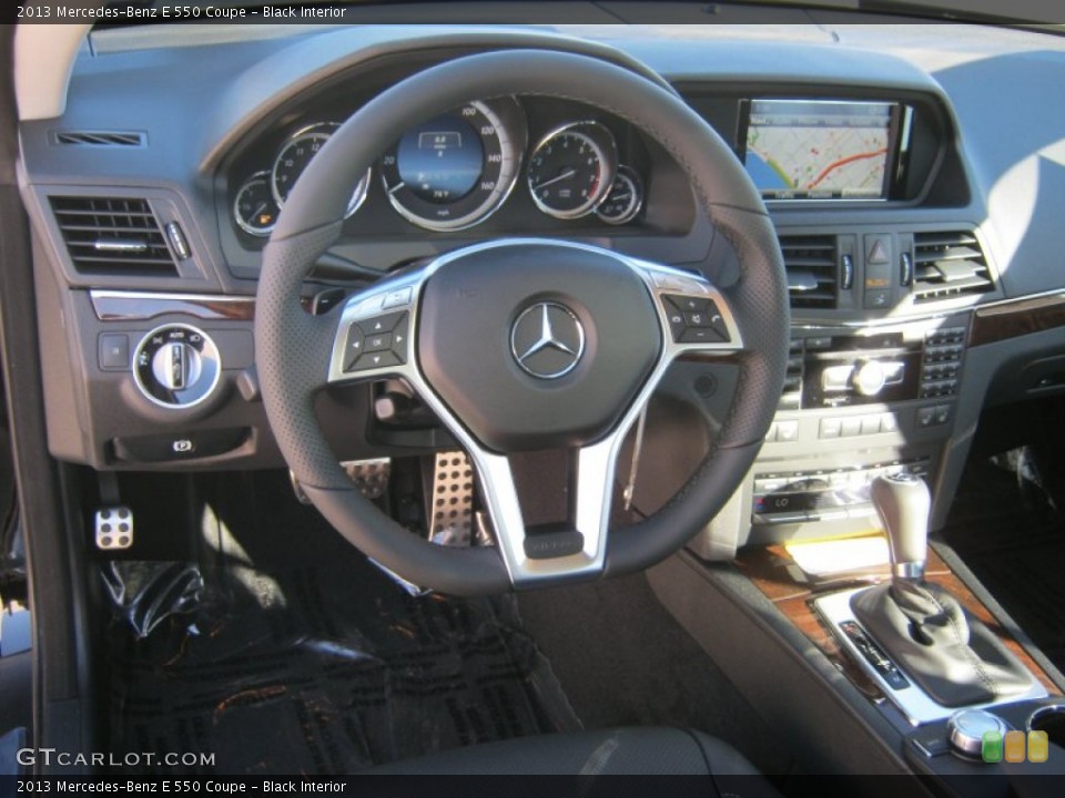 Black Interior Dashboard for the 2013 Mercedes-Benz E 550 Coupe #68162781