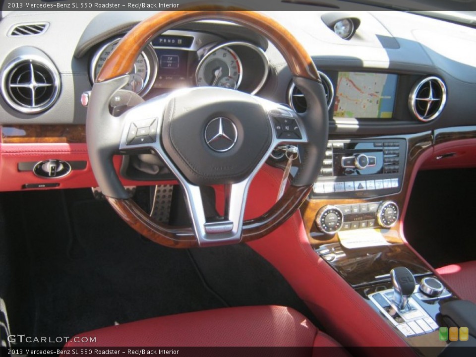 Red/Black Interior Dashboard for the 2013 Mercedes-Benz SL 550 Roadster #68162871