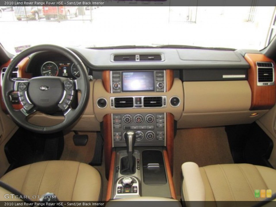 Sand/Jet Black Interior Dashboard for the 2010 Land Rover Range Rover HSE #68164107