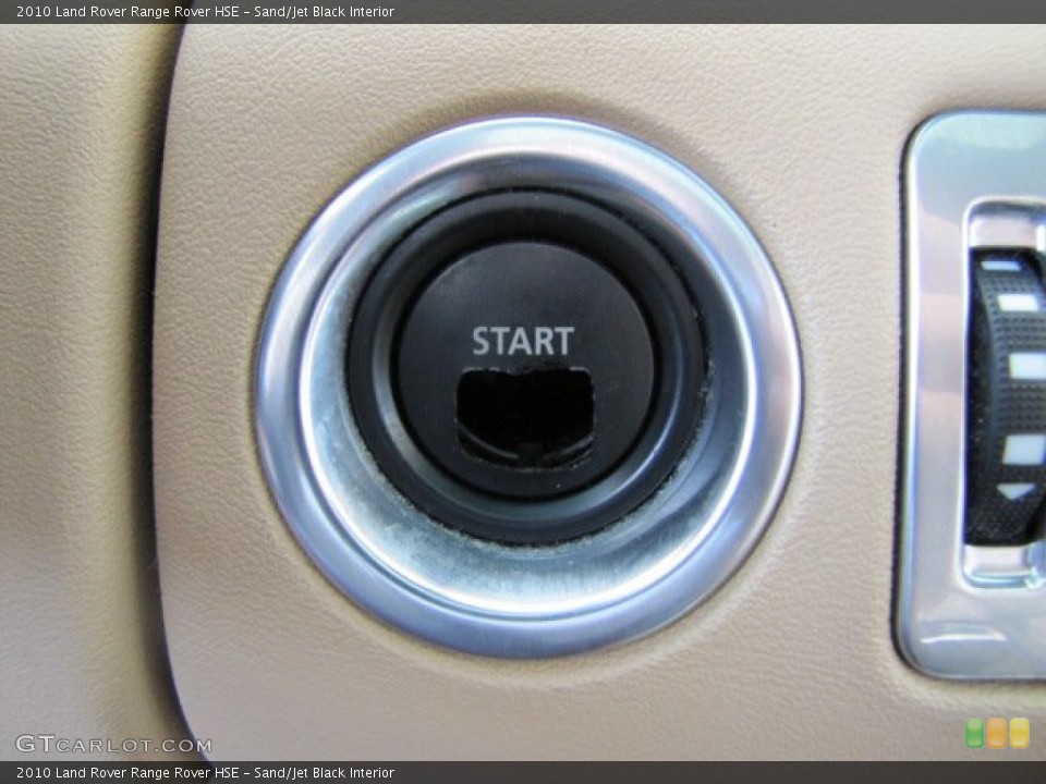 Sand/Jet Black Interior Controls for the 2010 Land Rover Range Rover HSE #68164308