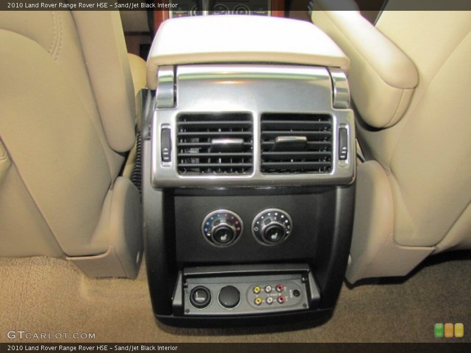 Sand/Jet Black Interior Controls for the 2010 Land Rover Range Rover HSE #68164449