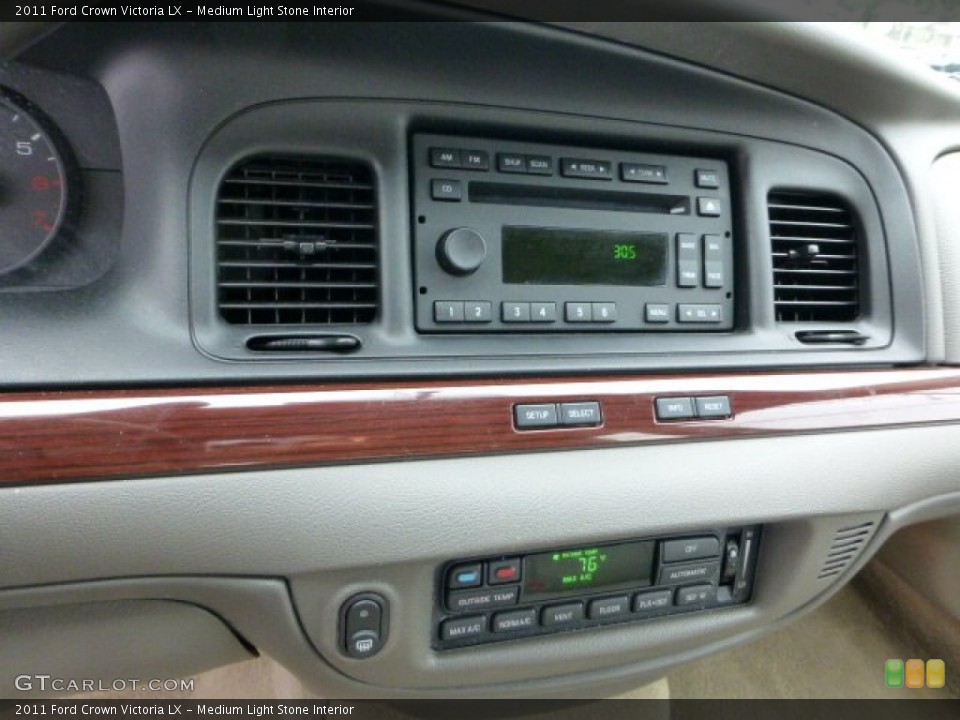 Medium Light Stone Interior Controls for the 2011 Ford Crown Victoria LX #68165154