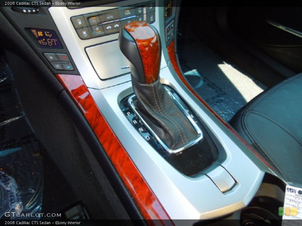 Ebony Interior Transmission for the 2008 Cadillac CTS Sedan #68166477