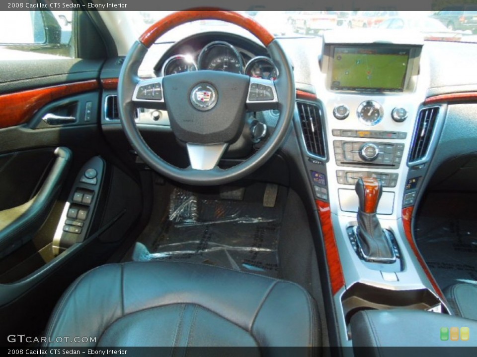 Ebony Interior Dashboard for the 2008 Cadillac CTS Sedan #68166540