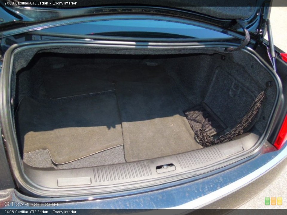 Ebony Interior Trunk for the 2008 Cadillac CTS Sedan #68166558